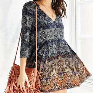 Urban Outfitters Ecote Willow Frock Dress X-Small